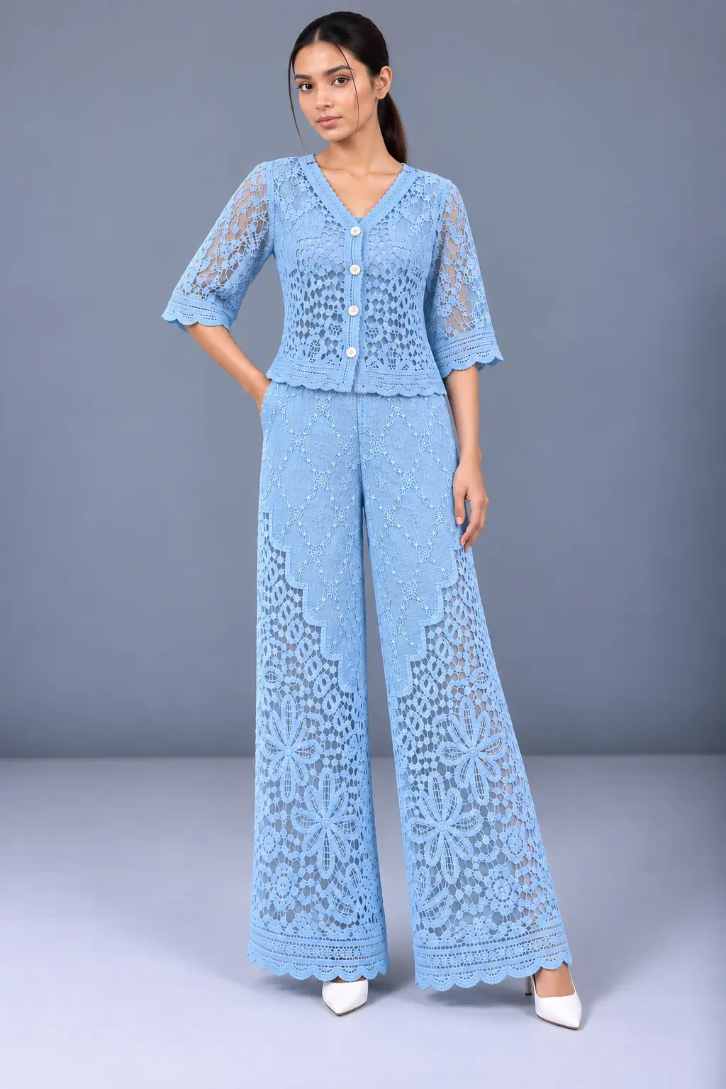 CROCHET PANT AND TOP — Co-Ord Sets from GoGurll