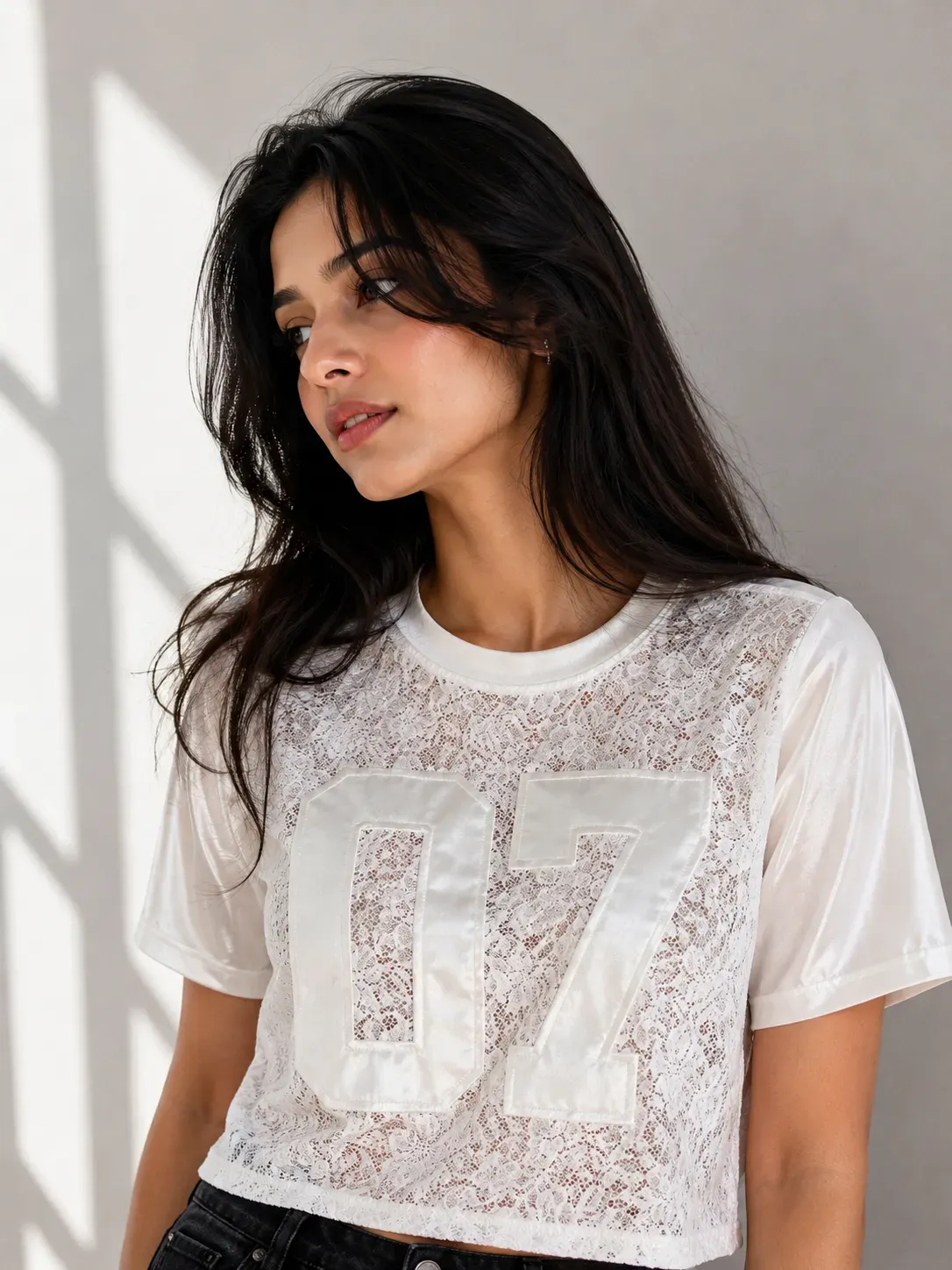 Crop net jersey — T-Shirts from GoGurll