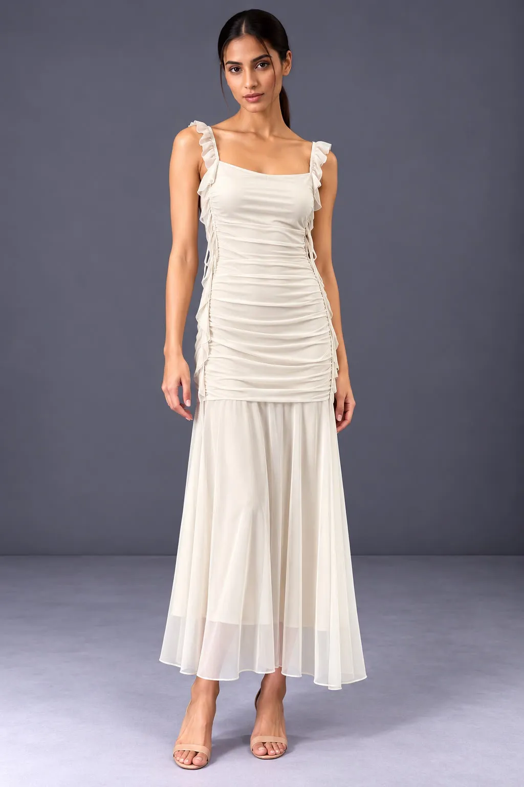Ruffle Midi Dress — Party Wear from GoGurll