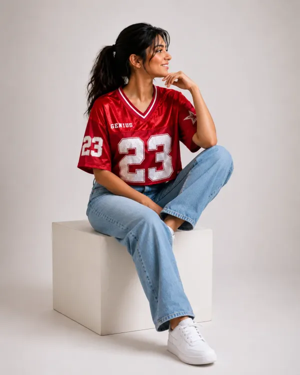 CROP/NET JERSEY
